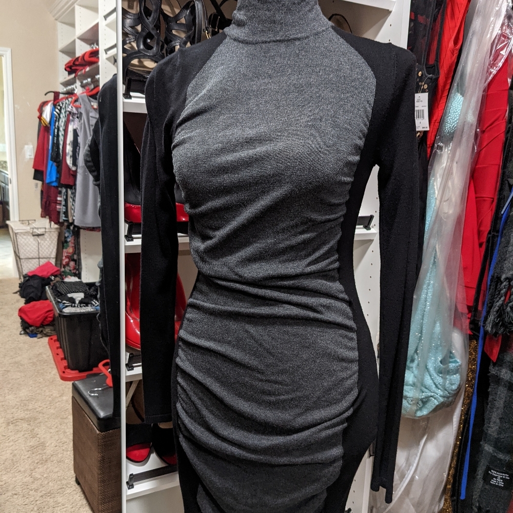 Black & Gray Dress